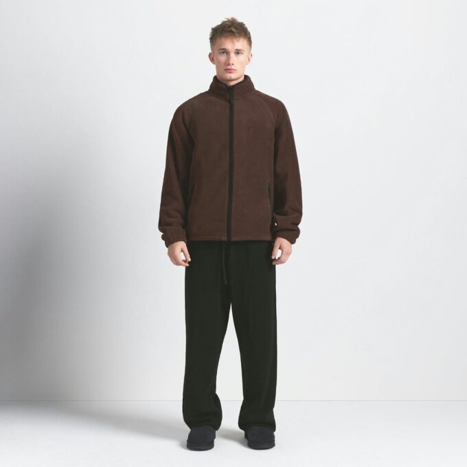 Arctic Fleece Herrejakke med glidelås