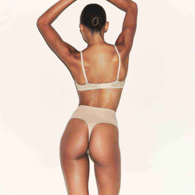 BOMULL SHAPEWEAR HØY LIV THONG