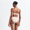 BOMULLSRIBBELT BRALETTE MED DYP UTSATT UTSEEND