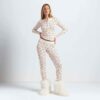 BOMULLSRIBBELT HENLEY- OG LEGGINGSETT