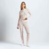 BOMULLSRIBBELT HENLEY- OG LEGGINGSETT