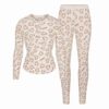 BOMULLSRIBBELT HENLEY- OG LEGGINGSETT