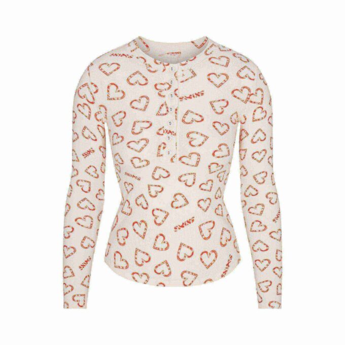 BOMULLSRIBBELT HENLEY- OG LEGGINGSETT