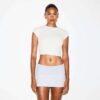 DROP NEEDLE POINTELLE BABY-T-SKJORTE