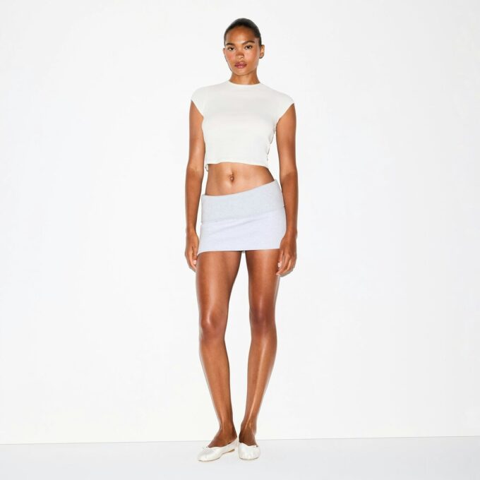 DROP NEEDLE POINTELLE BABY-T-SKJORTE