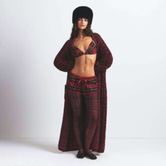 FLANELL SØVN TRIANGLE BRALETTE