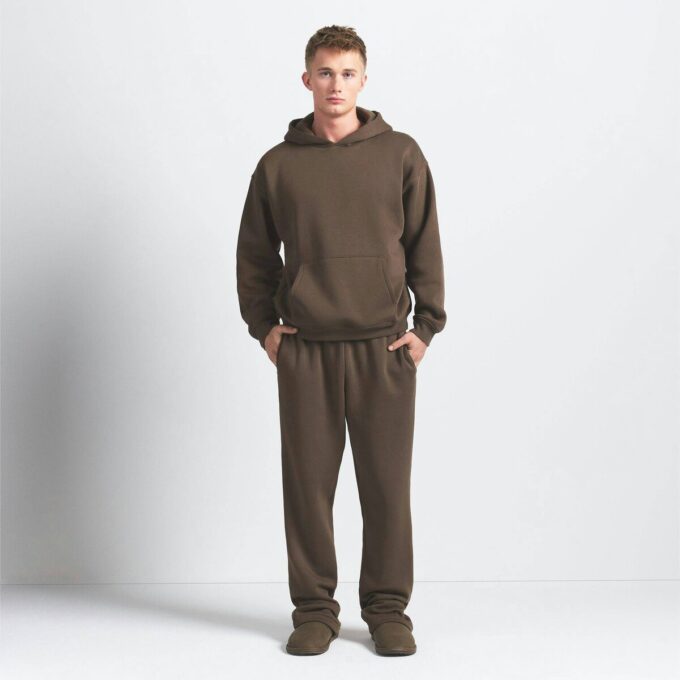 FLEECE LOUNGE HERRE AVSLAPPET HETTEGENSER