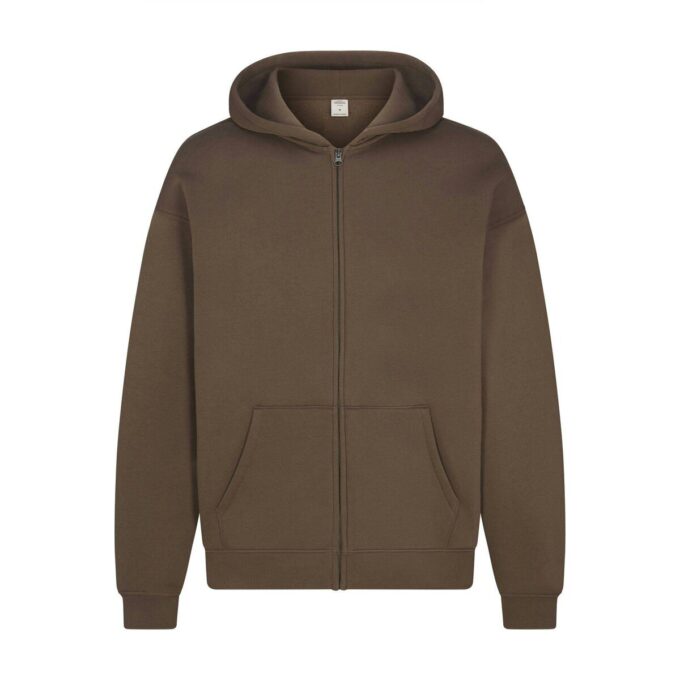 FLEECE LOUNGE HERRE AVSLAPPET HETTEGENSER MED GLIDELÅS