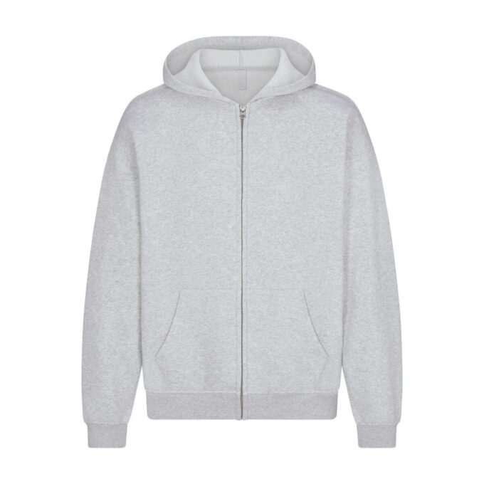 FLEECE LOUNGE HERRE AVSLAPPET HETTEGENSER MED GLIDELÅS
