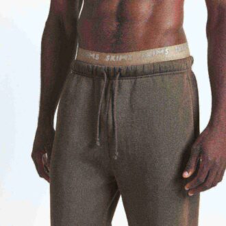 FLEECE LOUNGE HERRE AVSLAPPET JOGGINGBUKS