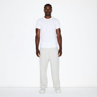 FLEECE LOUNGE HERRE AVSLAPPET JOGGINGBUKS