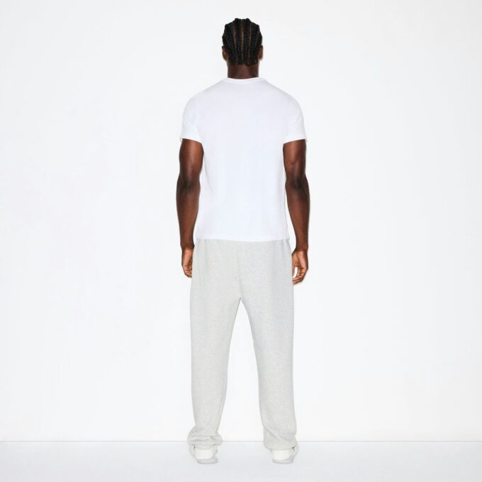 FLEECE LOUNGE HERRE AVSLAPPET JOGGINGBUKS