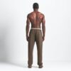 FLEECE LOUNGE HERRE AVSLAPPET JOGGINGBUKS
