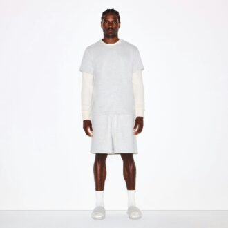 FLEECE LOUNGE HERRE AVSLAPPET SHORT