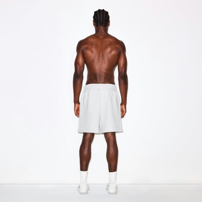 FLEECE LOUNGE HERRE AVSLAPPET SHORT