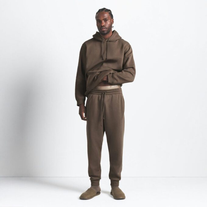 FLEECE LOUNGE HERRE TAPERED JOGGERBUKSE