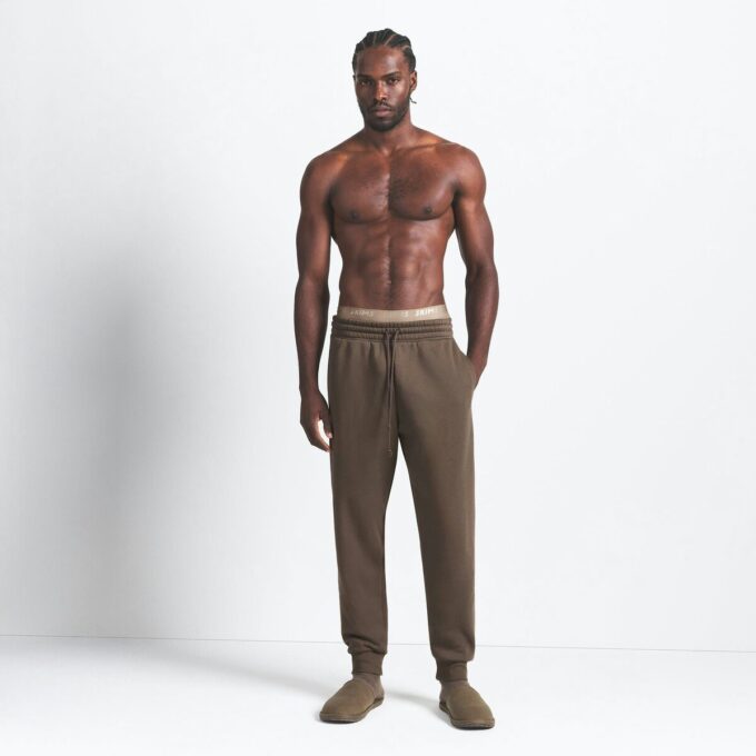 FLEECE LOUNGE HERRE TAPERED JOGGERBUKSE
