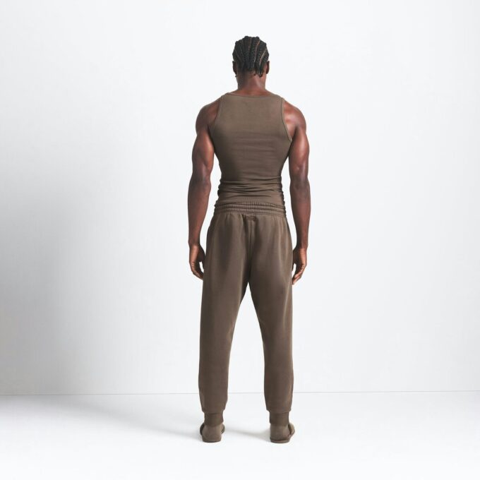 FLEECE LOUNGE HERRE TAPERED JOGGERBUKSE