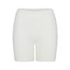 FUZZY STRIKKET CROP TOPP OG KORT SETT