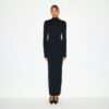 GLATT LAG-FORMERT TURTLENECK LANG KJOLE