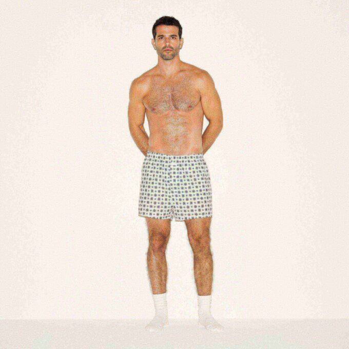 HERRE BOXERSKOR I BOMULL POPLIN