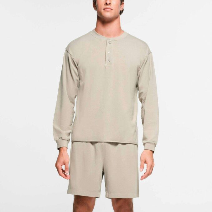 JERSEY LOUNGE HERRE RELAXED HENLEY