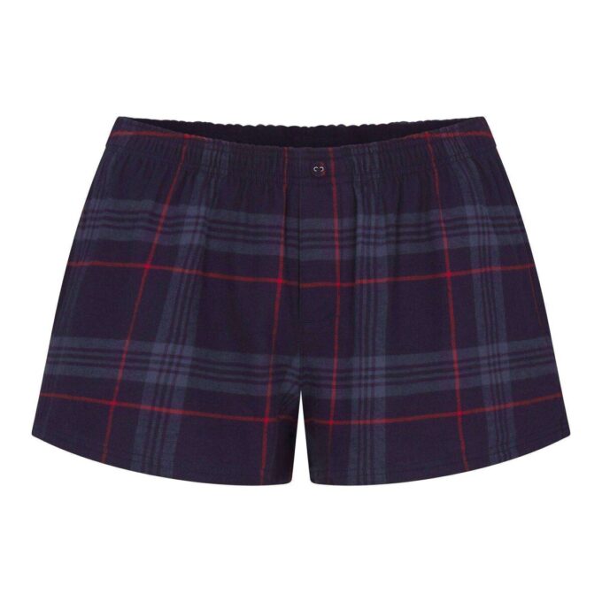 KAKTUS PLANTE FLEA MARKET X SKIMS SKIMS SLEEP BLONDE TANKE OG FLANELL SHORTS SETT