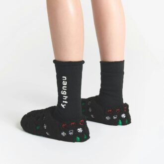 KAKTUS PLANTE LOPPEMARKED X SKIMS SHERPA TØFLER