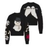KAKTUSPLANTE FLEA MARKET X SKIMS BOMULLSFLEECKE CREWNECK