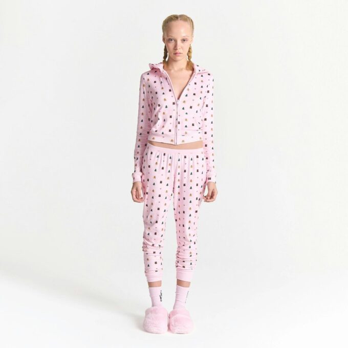 KAKTUSPLANTE FLEA MARKET X SKIMS PLYSH POINTELLE RELAXED LEGGING