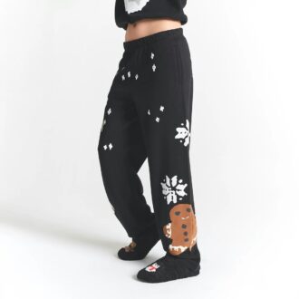 Kaktusplante Loppemarked X Skims BOMULLFLEECE BUKSE MED RETT BEN