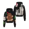 Kaktusplante Loppemarked X Skims bomullsfleece-hettegenser
