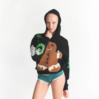 Kaktusplante Loppemarked X Skims bomullsfleece-hettegenser