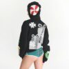 Kaktusplante Loppemarked X Skims bomullsfleece-hettegenser