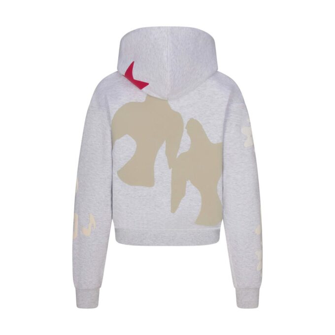 Kaktusplante Loppemarked X Skims bomullsfleece-hettegenser