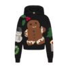 Kaktusplante Loppemarked X Skims bomullsfleece-hettegenser