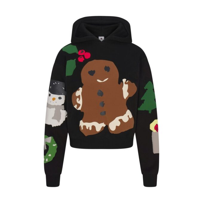 Kaktusplante Loppemarked X Skims bomullsfleece-hettegenser