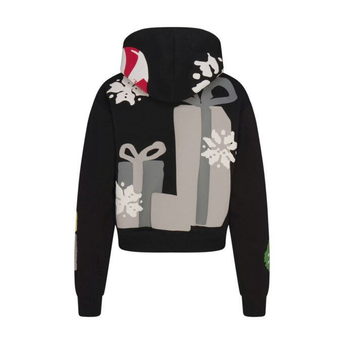 Kaktusplante Loppemarked X Skims bomullsfleece-hettegenser