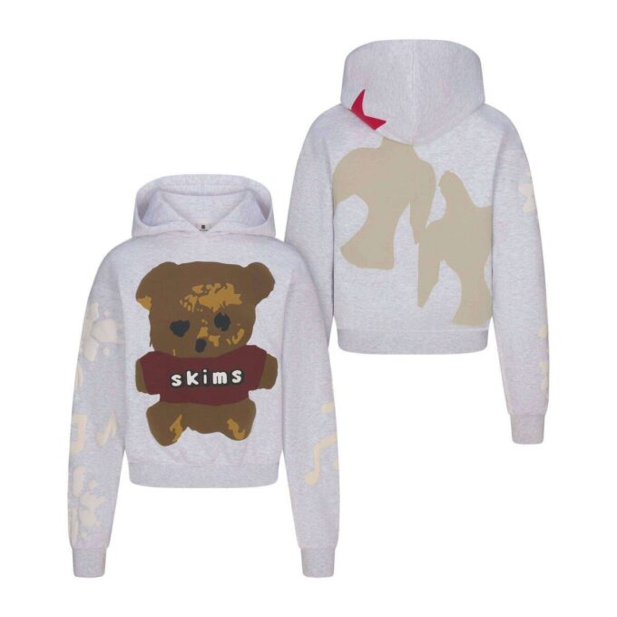 Kaktusplante Loppemarked X Skims bomullsfleece-hettegenser