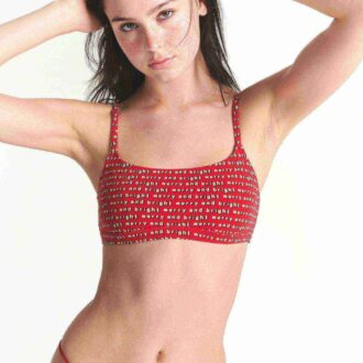Kaktusplante Loppemarked X Skims bomullsjersey kule-bralette 2-pakning