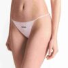 Kaktusplante Loppemarked X Skims bomullsjersey-strengbikini 5-pakning