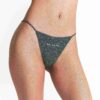 Kaktusplante Loppemarked X Skims bomullsjersey-strengbikini 5-pakning