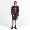 Kaktusplante Loppemarked X Skims bomullsstrikk herre intarsia shorts