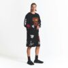 Kaktusplante Loppemarked X Skims bomullsstrikk herre intarsia shorts