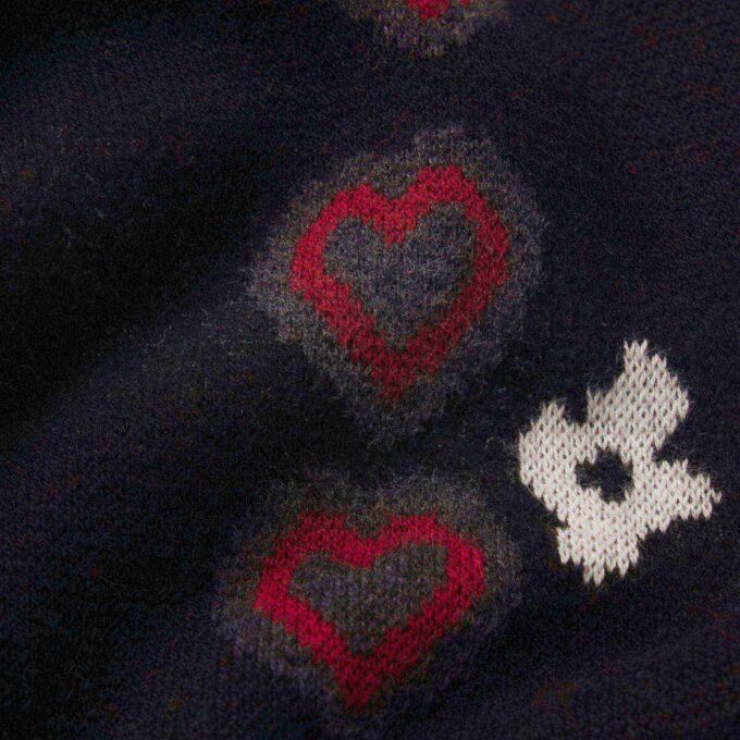 Kaktusplante Loppemarked X Skims bomullsstrikk herre intarsia shorts