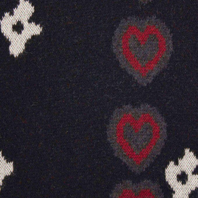 Kaktusplante Loppemarked X Skims bomullsstrikk herre intarsia shorts