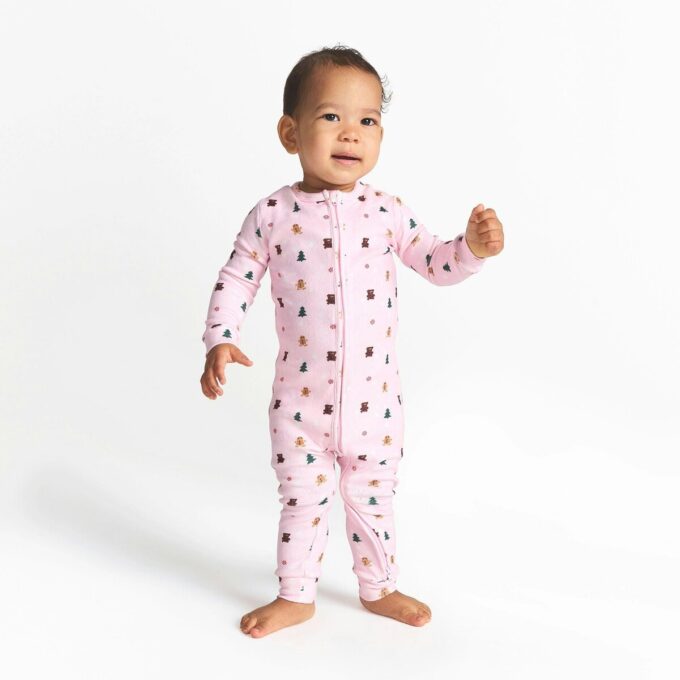Kaktusplante Loppemarked X Skims Plysj Pointelle Baby Onesie