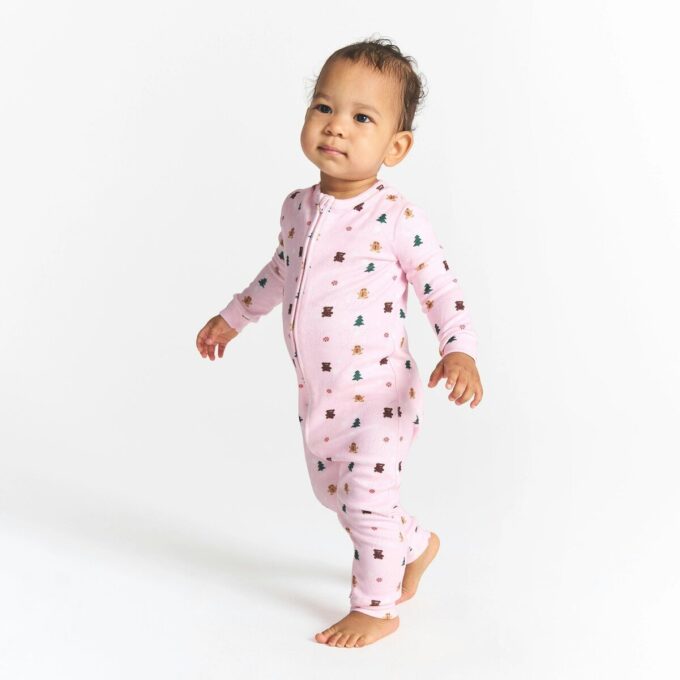 Kaktusplante Loppemarked X Skims Plysj Pointelle Baby Onesie