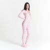 Kaktusplante Loppemarked X Skims Plysj Pointelle-onesie