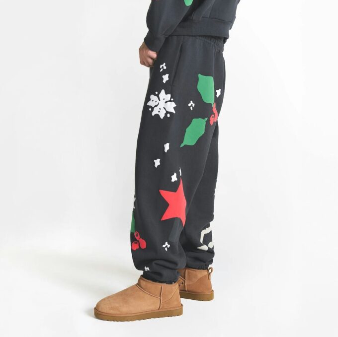Kaktusplante Loppemarked X Skims tung fleece herrejoggebukse